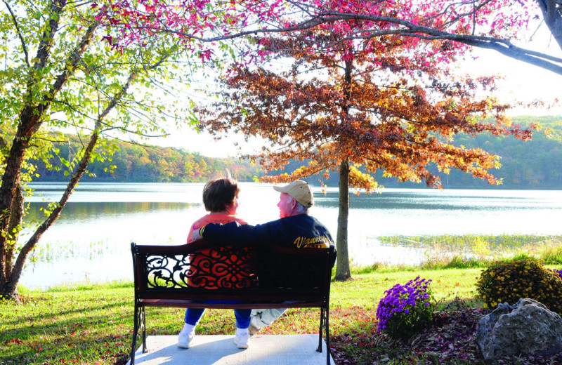 Lake view at YMCA Trout Lodge & Camp Lakewood.