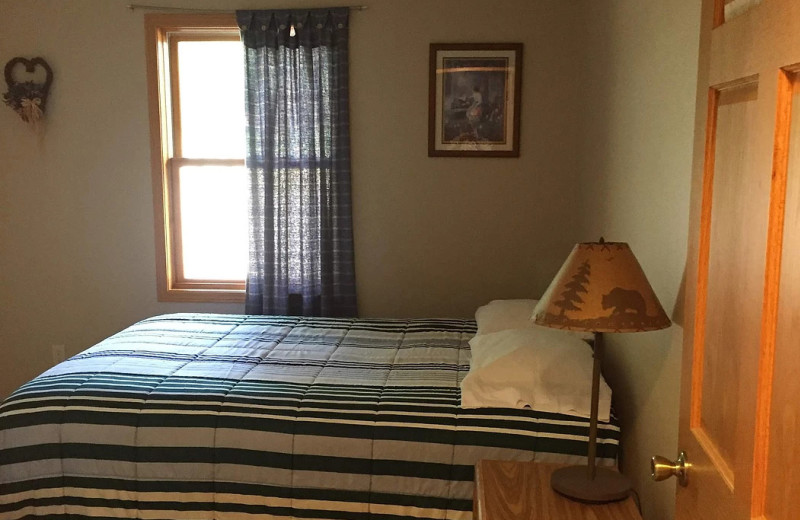 Guest bedroom at Betsy Ross Resort.