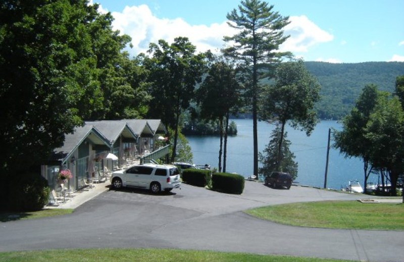 Exterior view of Tea Island Resort.