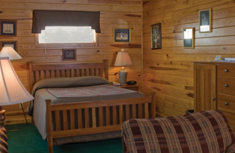 Cottage bedroom at Smithfield Station.