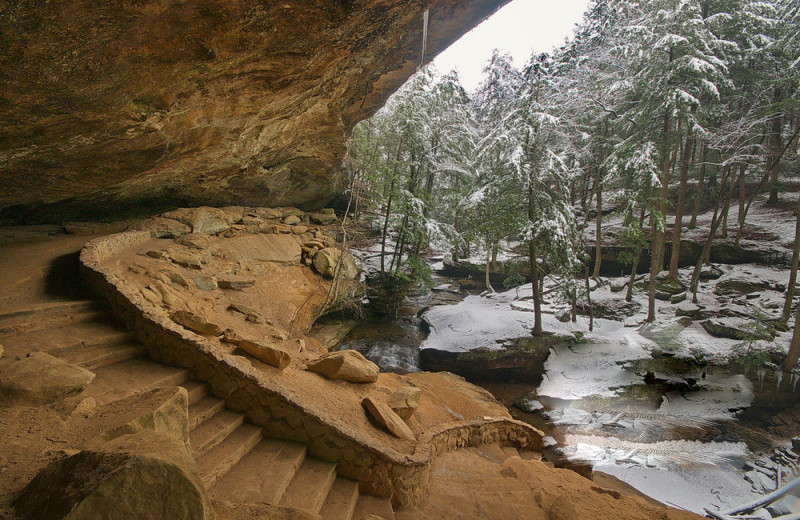 Cavern near Cut Above Cabins.