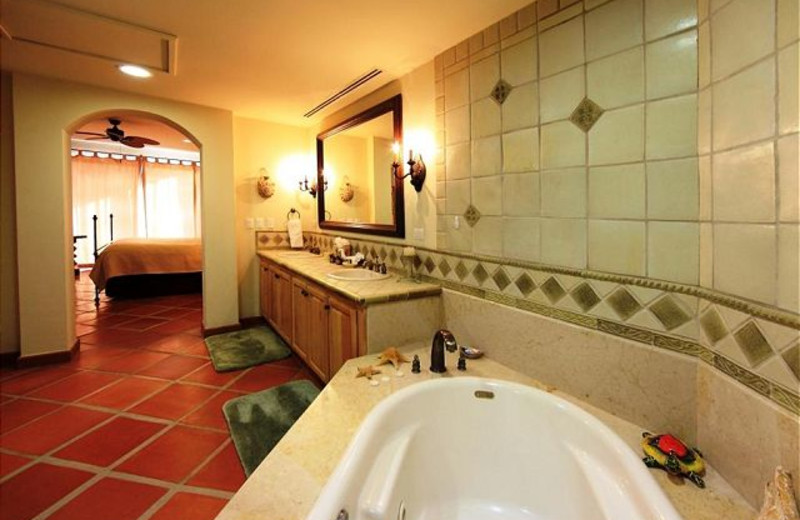 Rental bathroom at Luxury Villa Collections.