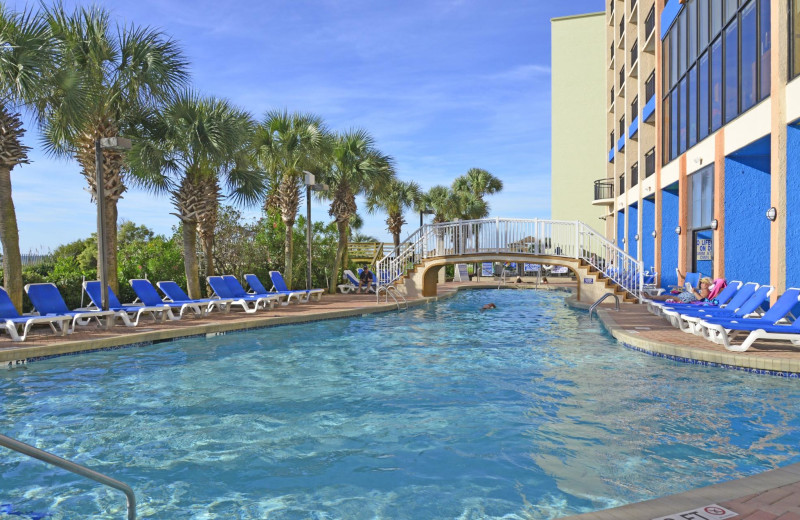 Pool at Monterey Bay Suites.