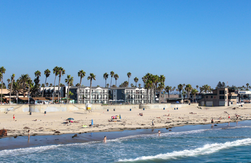 Beach at Ocean Park Inn.