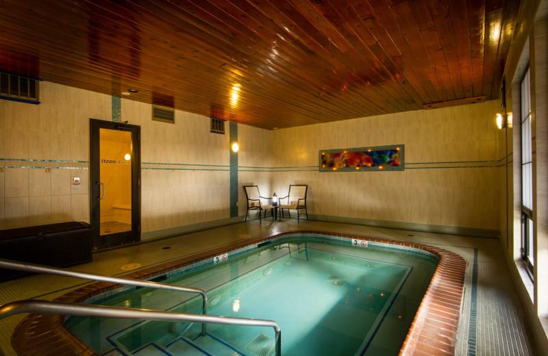 Hot tub at Stoneridge Resort.