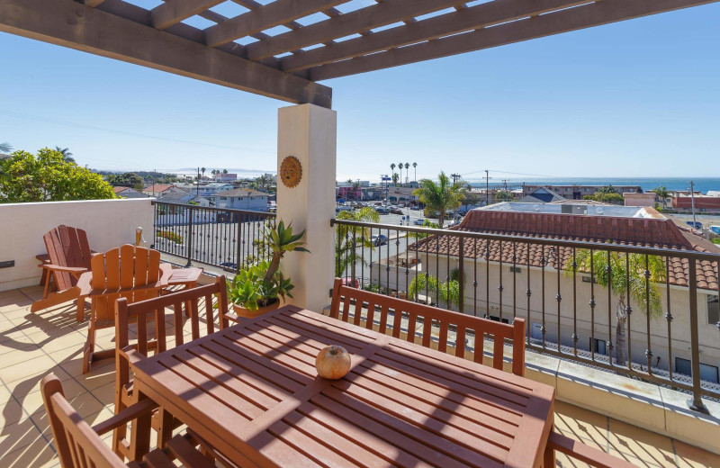 Patio at Valentina Suites.