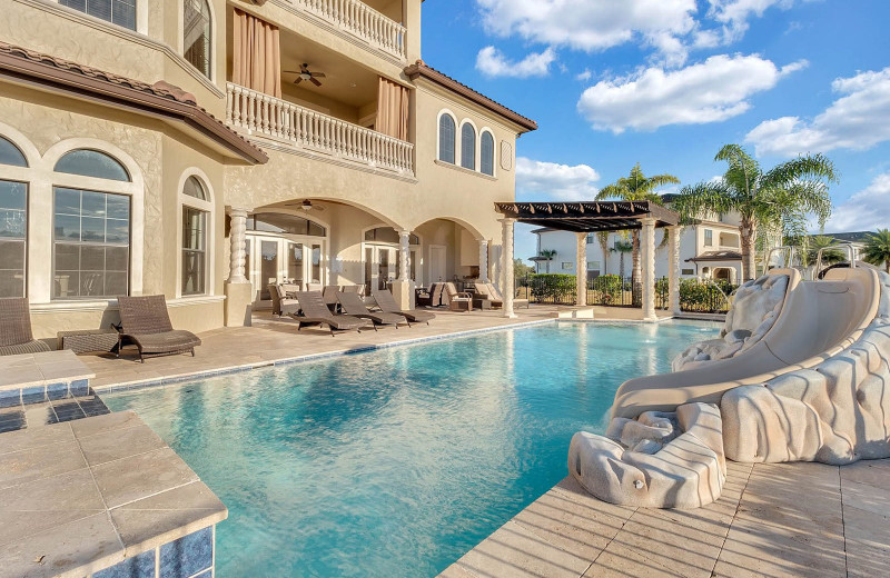 Rental pool at Reunion Vacation Homes.