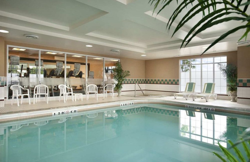 Indoor pool at Homewood Suites by Hilton Toronto.