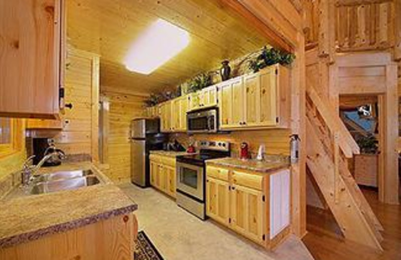 Kitchen at Nothin' But Views.