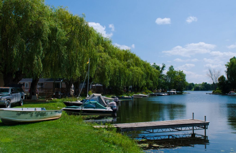 Lake view at Great Blue Resorts- Woodland Estate Resort.