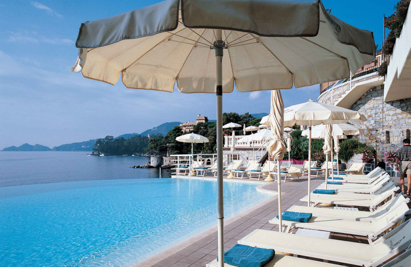 Outdoor pool at Excelsior Palace Hotel.