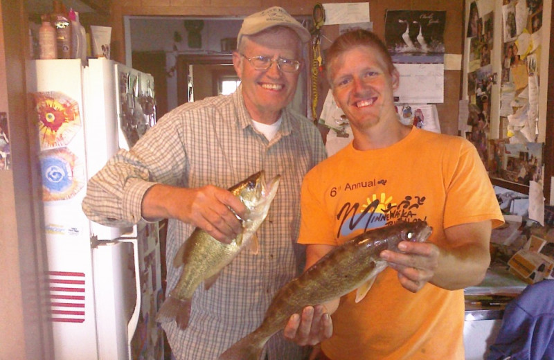 Fishing at Woodlawn Resort & Campground.