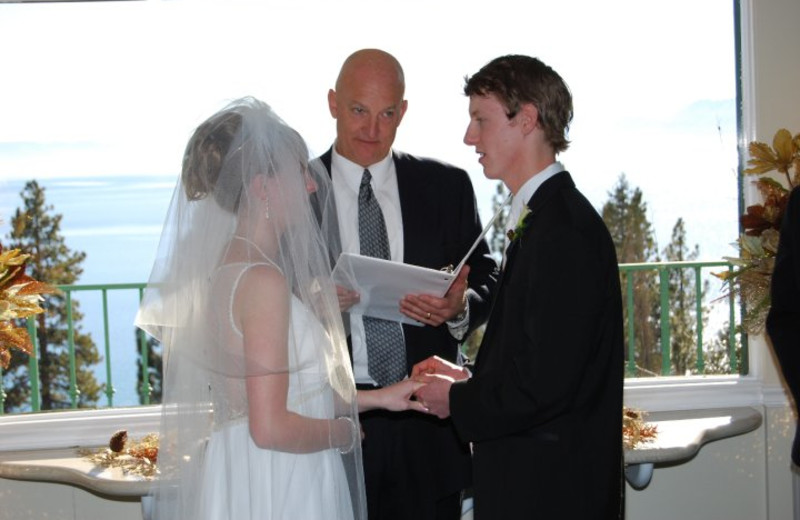 Wedding Ceremony at Cal Neva Resort Spa & Casino