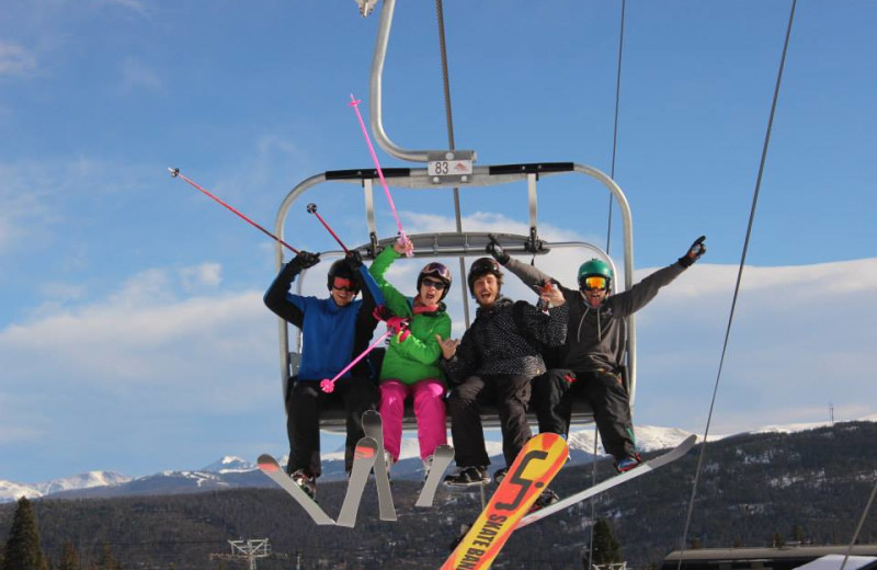 Skiing at Grand Lodge on Peak 7