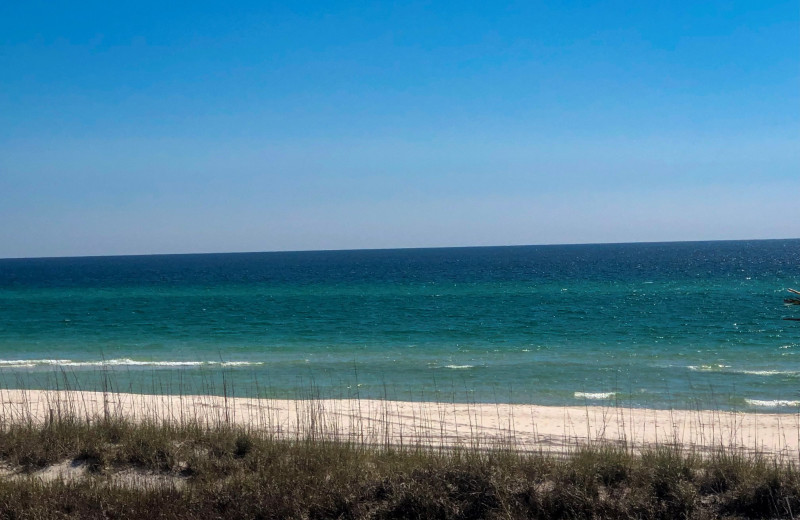 Beach at Sunnyside Resort Rental Company.