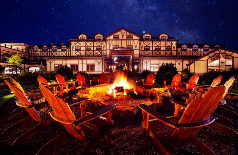 Exterior view of Nemacolin Woodlands Resort.