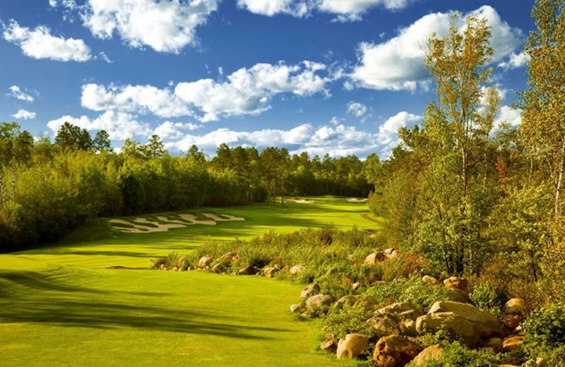 Golf course at Giants Ridge Golf and Ski Resort.