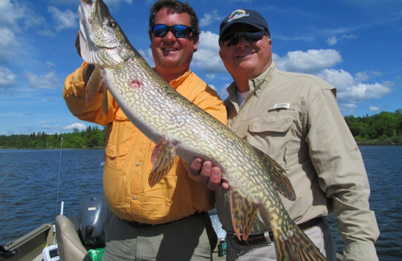 Fishing at Ballard's Black Island.