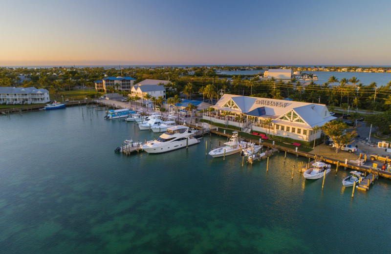 Marina at Hawks Cay Resort.