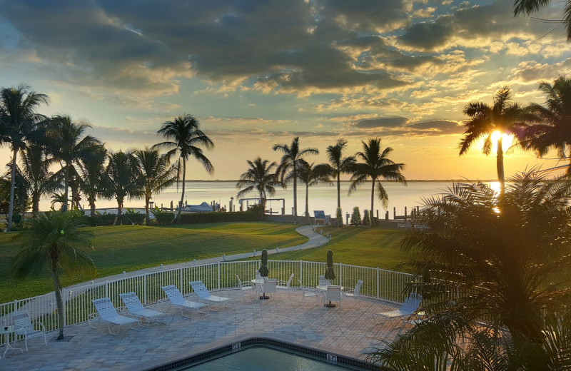 Outdoor pool at Bokeelia Tarpon Inn.