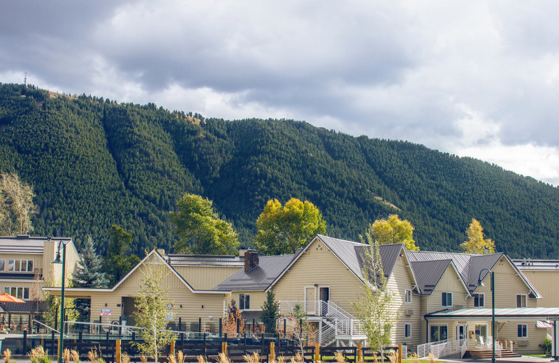 Exterior view of Jackson Hole Lodge.