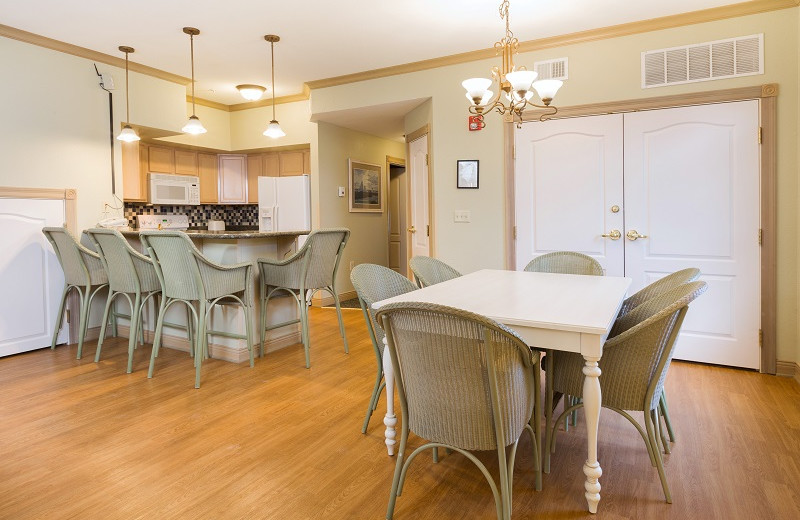 Guest kitchen at Blue Harbor Resort and Spa.