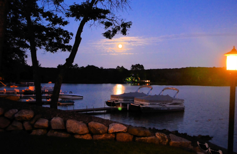 Night at Kavanaugh's Sylvan Lake Resort.