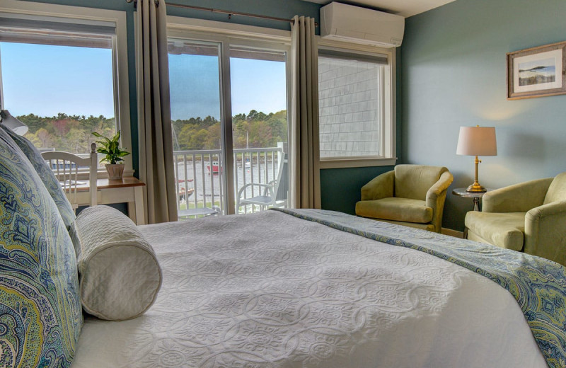 Guest room at The Nonantum Resort.