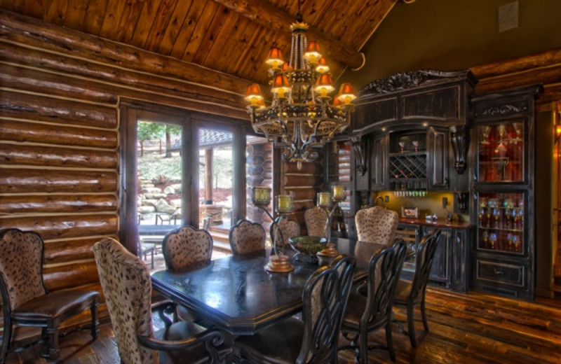 Rental dinning room at Pagosa Springs Accommodations.