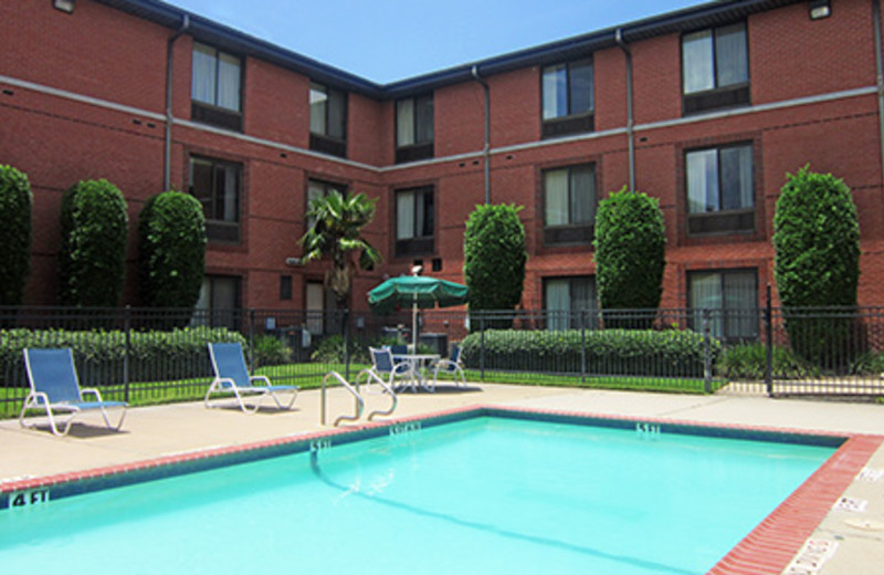 Outdoor Pool at the Extended Stay Deluxe Houston - Northwest