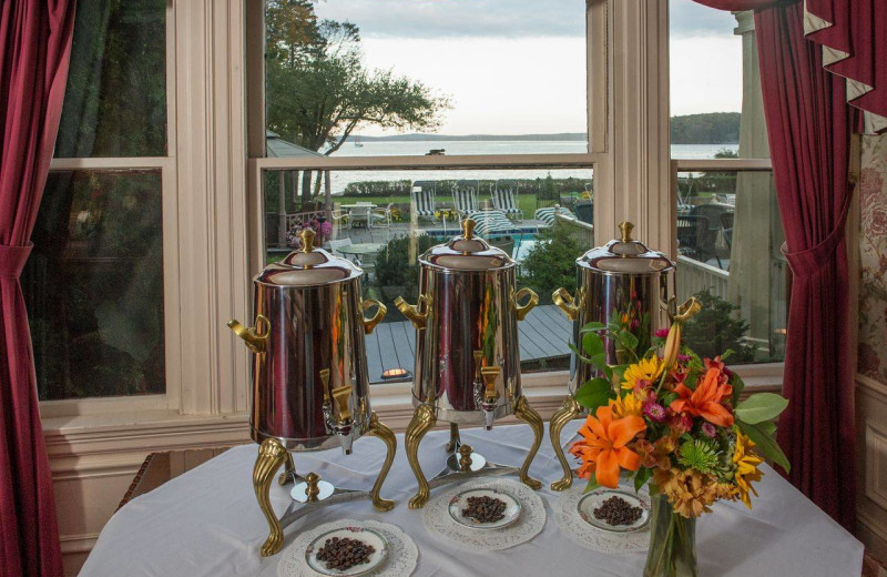 Coffee at Balance Rock Inn.