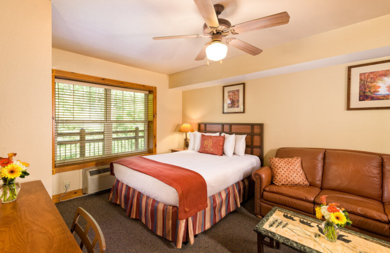 Guest bedroom at Westgate Smoky Mountain Resort & Spa.