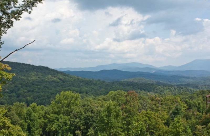 View at Blue Sky Cabin Rentals.