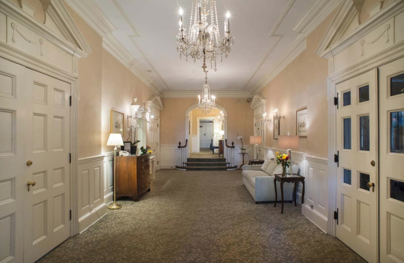 Lobby at The Homestead.