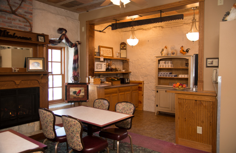 Breakfast area at Stone Mill Hotel & Suites