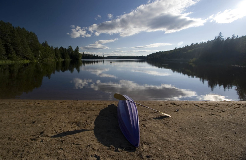 The lake at Killarney Lodge.
