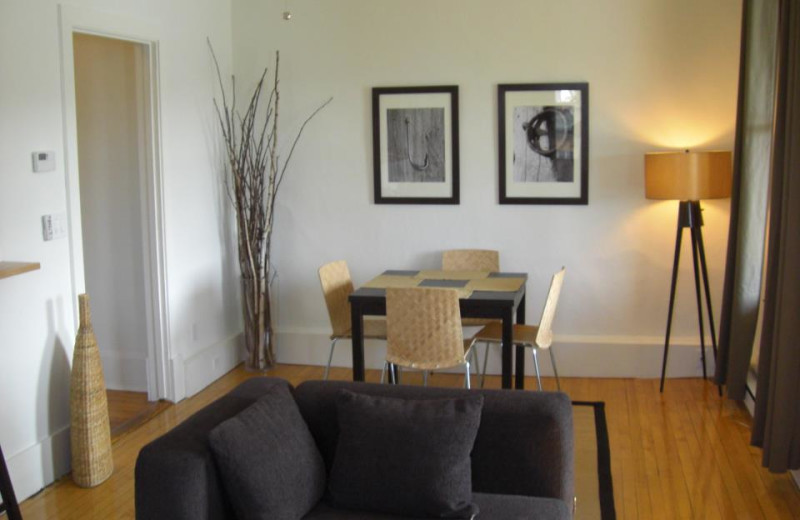 Guest Room at The Haus Lakefront Lodging