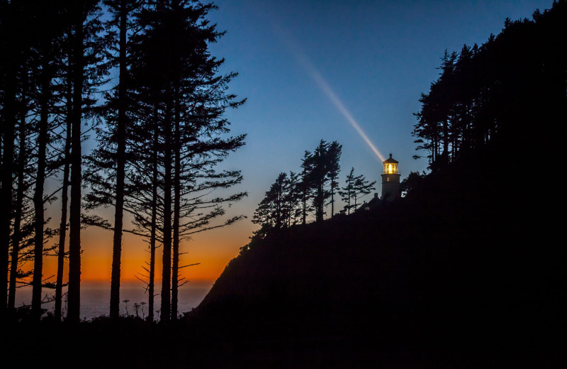 Lighthouse at Heceta Lightstation B 