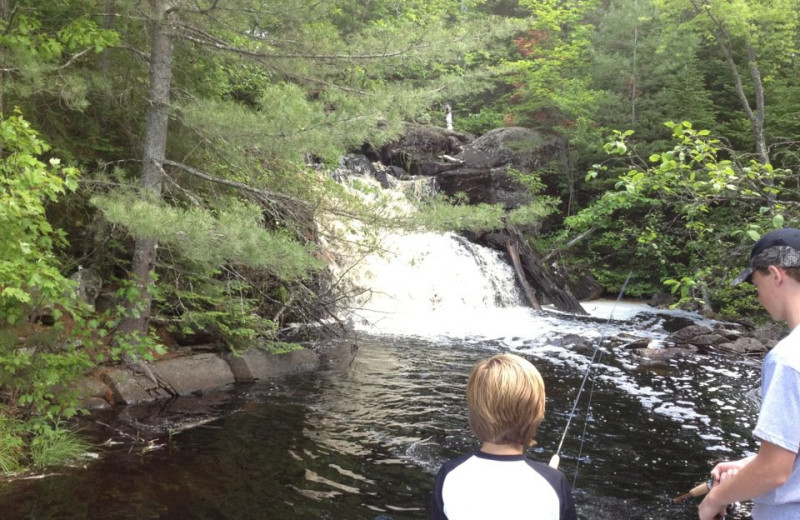 Fishing at Nelson's Resort.