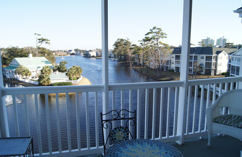 Rental balcony at McMillan Real Estate.