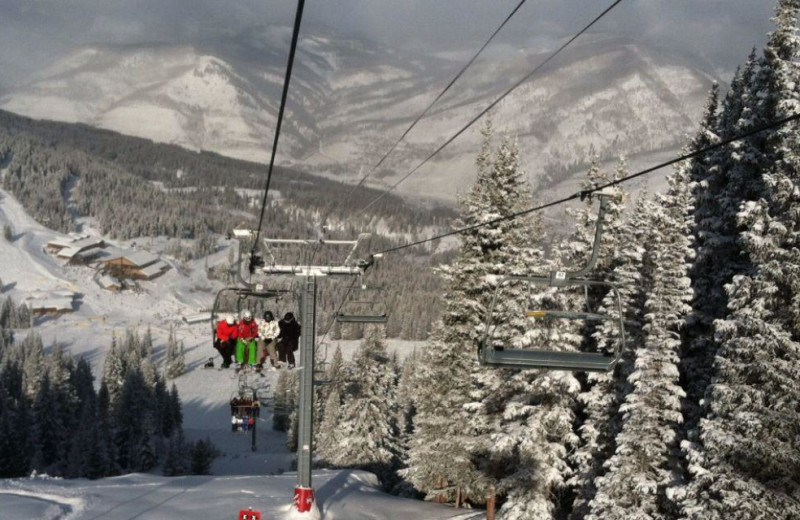 Ski lift at Vail Mountain Lodge & Spa.