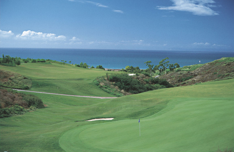 Golf course near The Ritz-Carlton, Laguna Niguel.