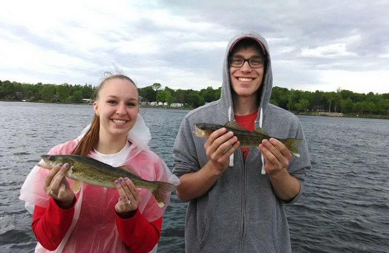 Fishing at The Red Door Resort.