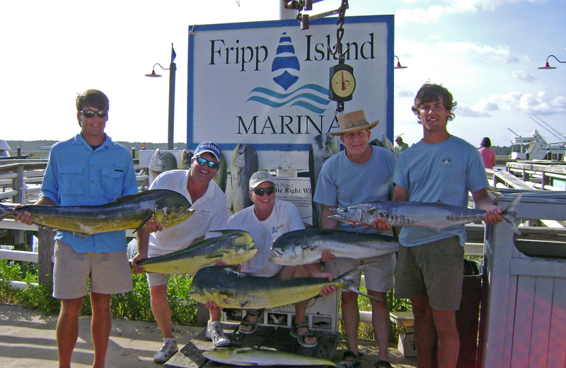 Fishing at Fripp Island Golf & Beach Resort.