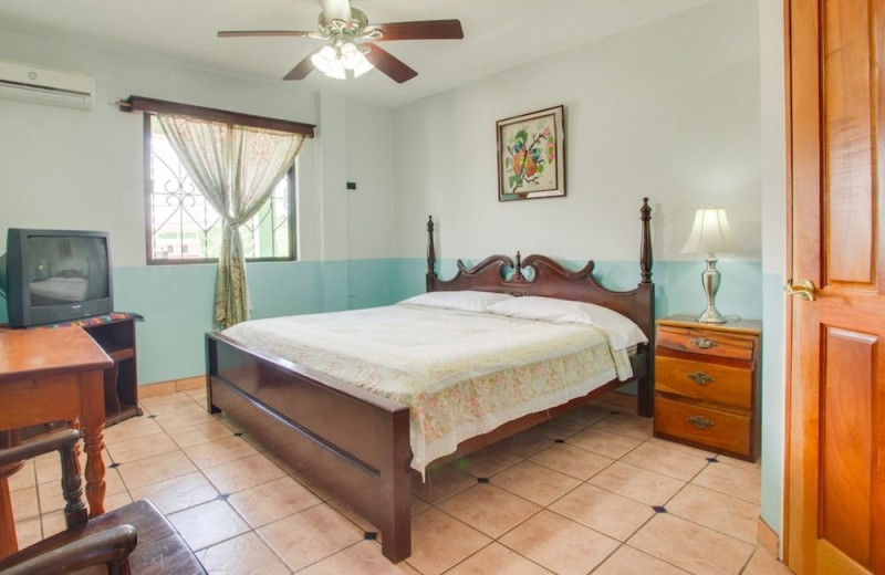 Guest room at Venus Hotel.