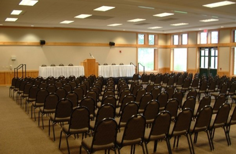 Eagle Lodge conference room at Heartwood Conference Center & Retreat.