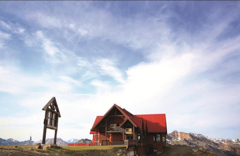 Exterior view of Kicking Horse Resort.