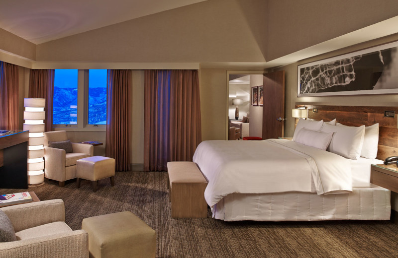 Guest room at The Westin Snowmass Resort.