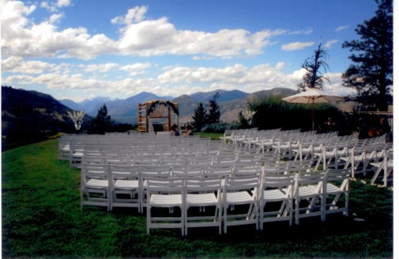 Wedding at Sun Mountain Lodge.