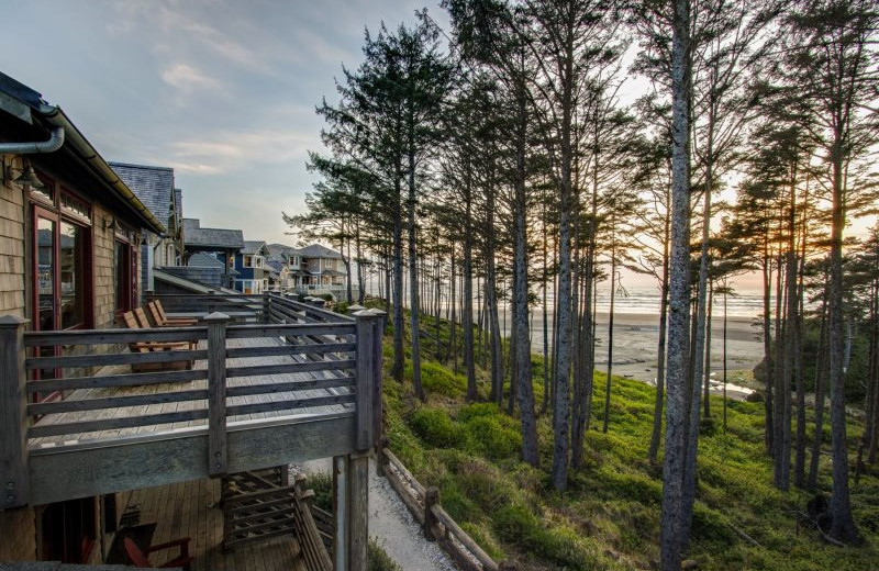 Rental exterior at Seabrook Cottage Rentals.